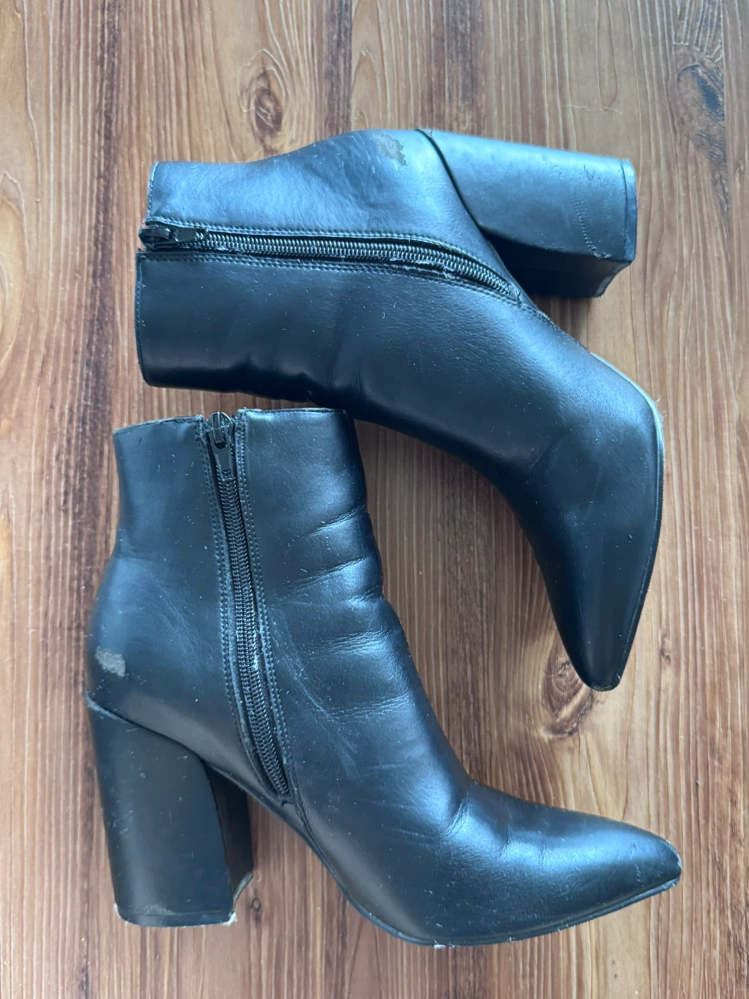 Black Heeled Ankle Boots - photo 5