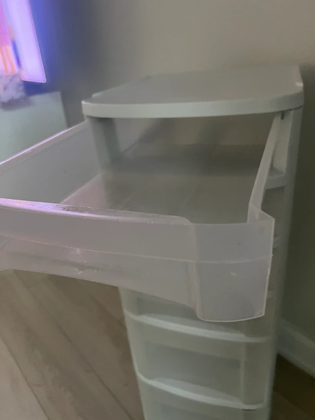 6-Drawer Plastic Storage Cart - photo 2