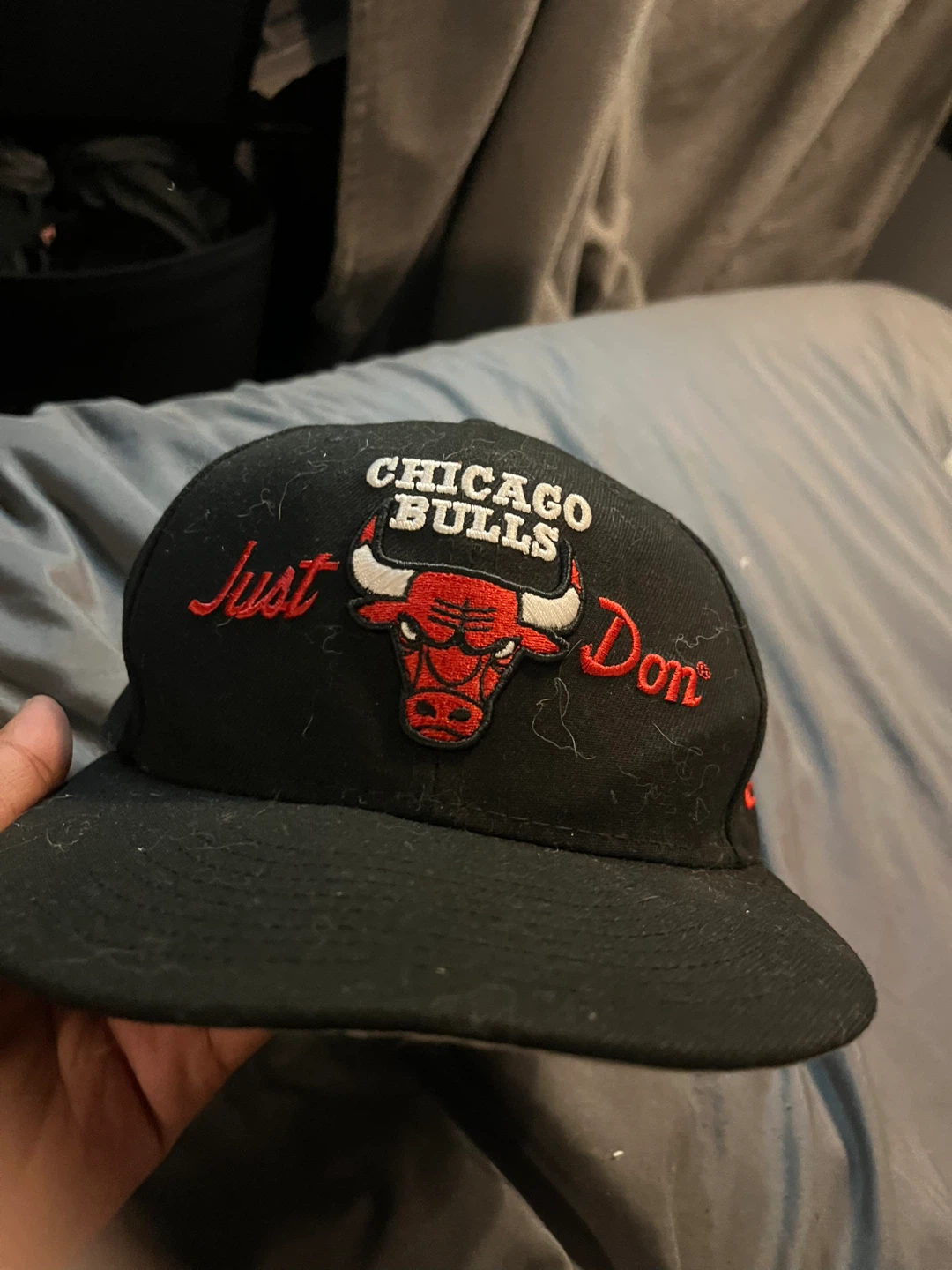 Just Don Chicago Bulls fitted hat size 7 1/4