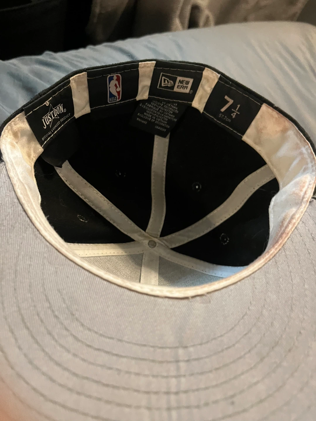 Just Don Chicago Bulls fitted hat size 7 1/4 - photo 3