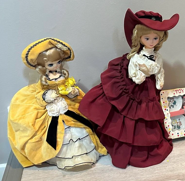 Two Vintage Collectible Dolls