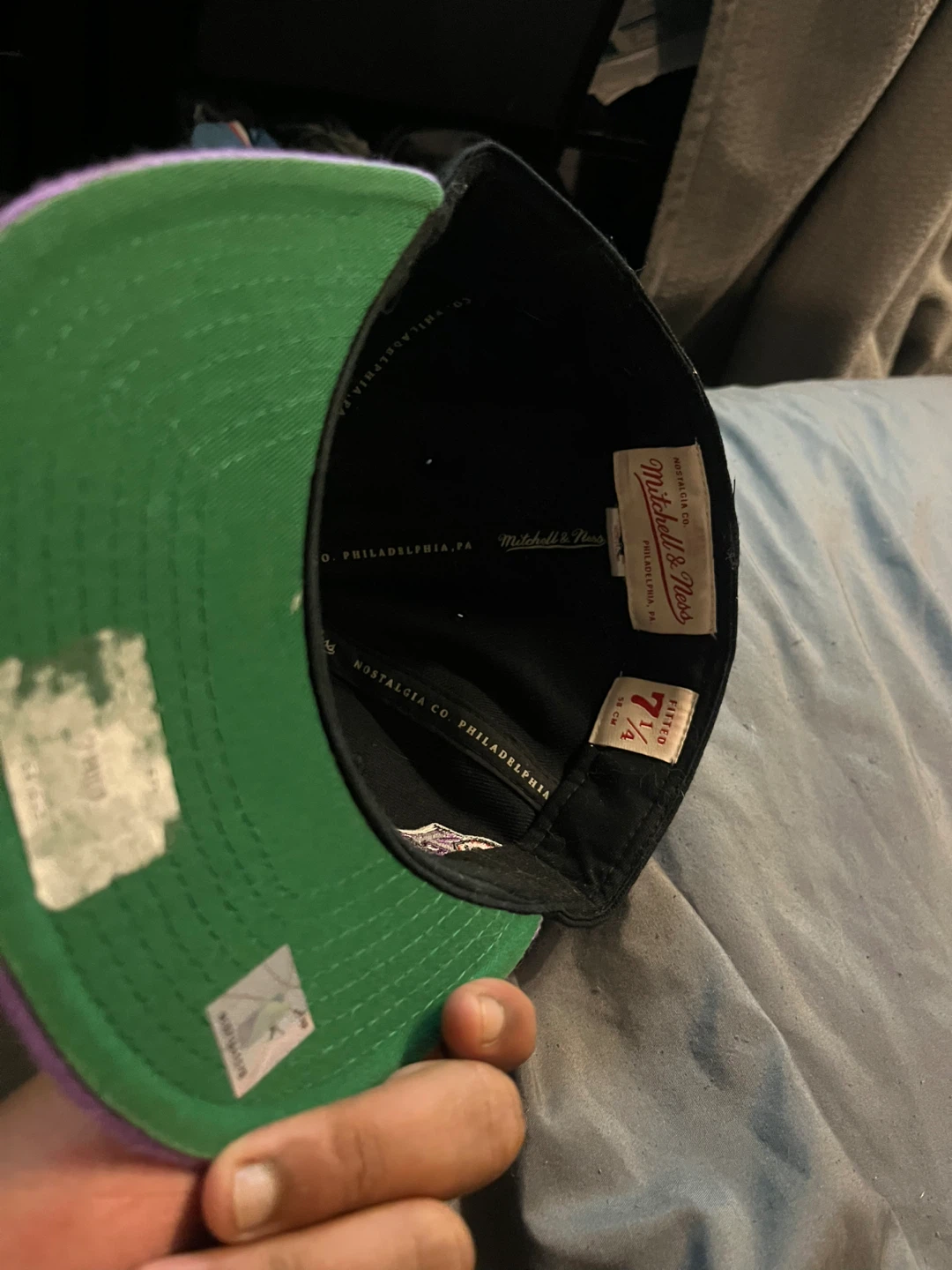 Mitchell & Ness Toronto Raptors Fitted Hat size 7 1/4 - photo 3
