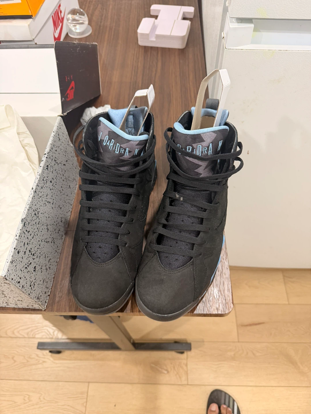Air Jordan 7 Retro Chambray Men's Size 11.5 - photo 3