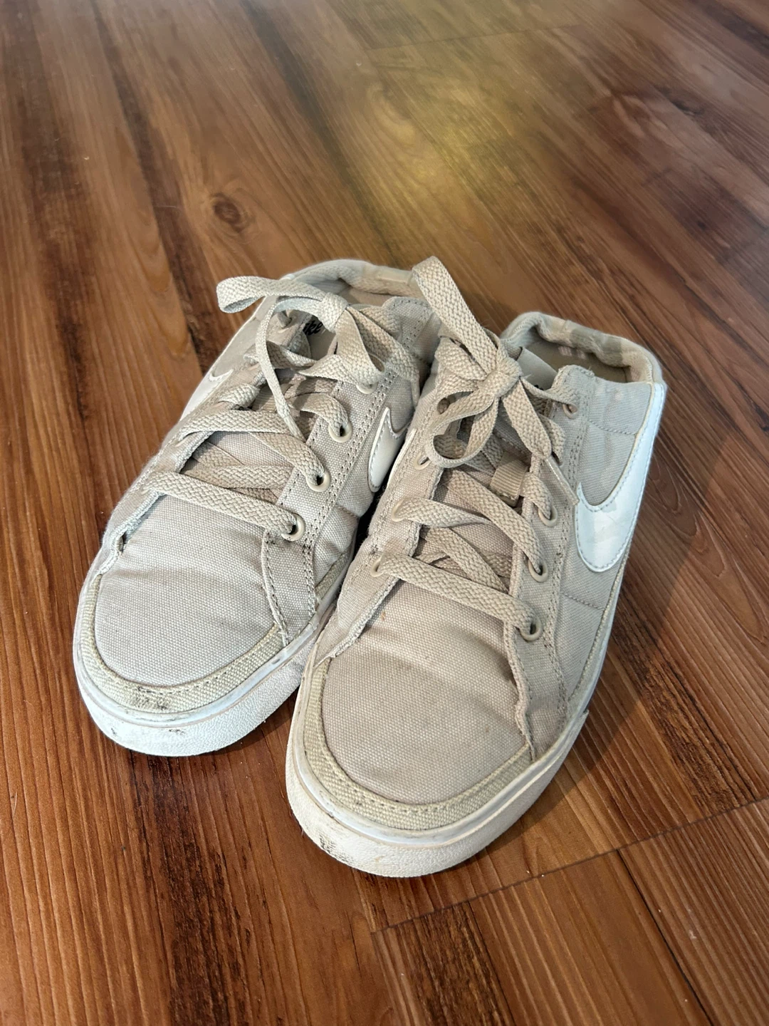 Nike Canvas Mule Sneakers Tan