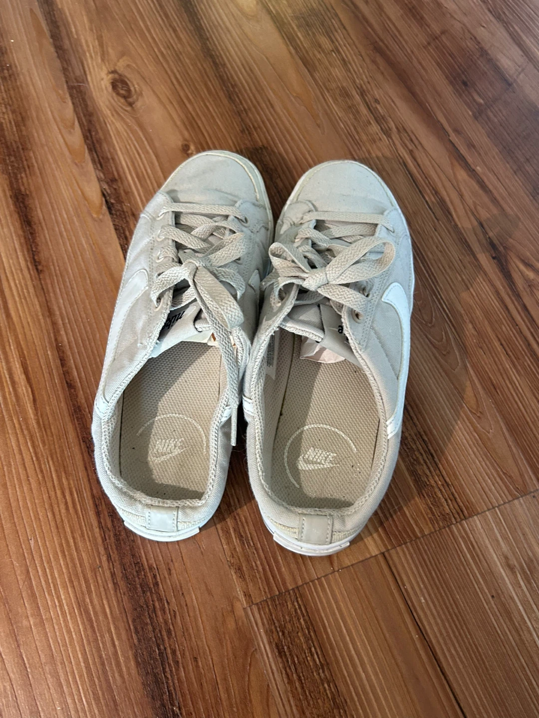 Nike Canvas Mule Sneakers Tan - photo 4