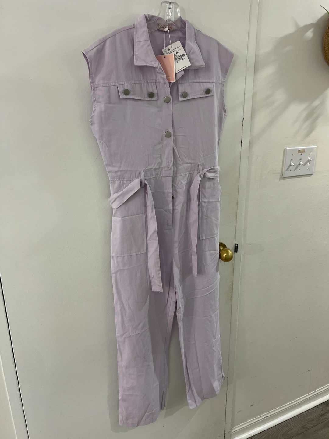 La Familia Girls Sleeveless Jumpsuit