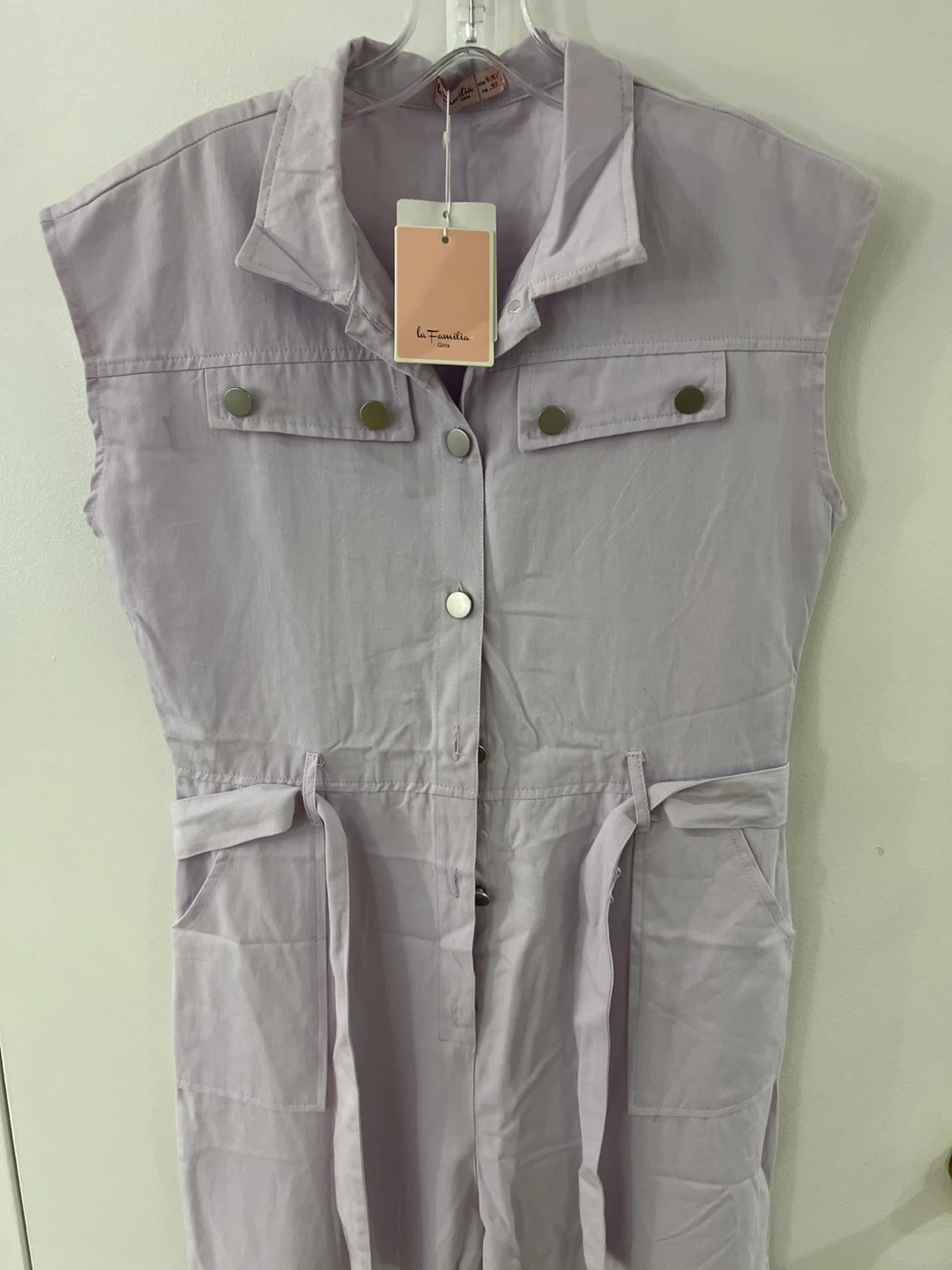 La Familia Girls Sleeveless Jumpsuit - photo 4