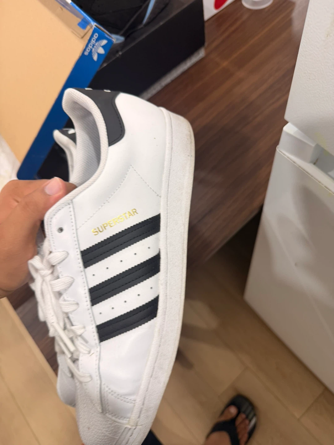 Adidas Superstar Shoes Size 11.5 - photo 4