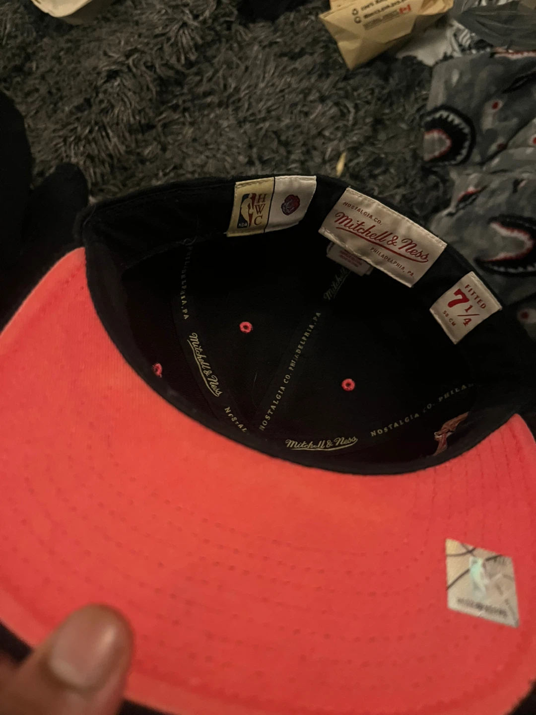Mitchell & Ness NBA Toronto Raptors fitted size 7 1/4 - photo 3