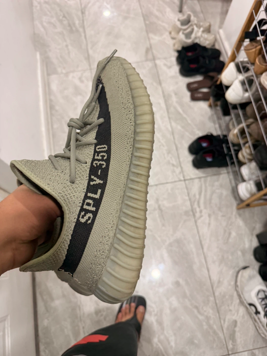 Adidas Yeezy Boost 350 V2 Olive - photo 3