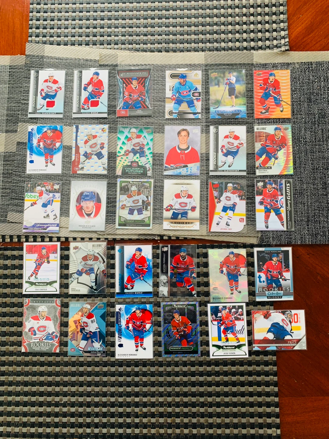 30 MTL Canadiens Premium Upper Deck Hockey Trading Cards
