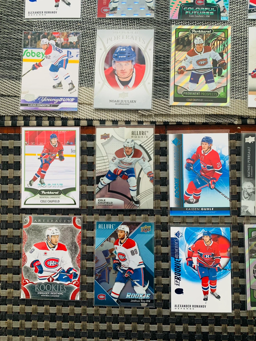 30 MTL Canadiens Premium Upper Deck Hockey Trading Cards - photo 4