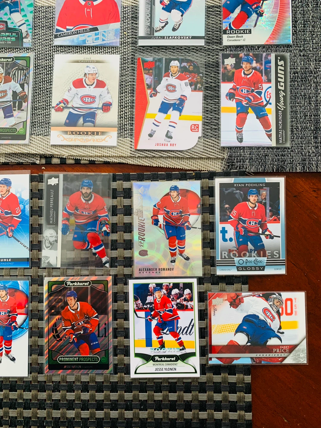 30 MTL Canadiens Premium Upper Deck Hockey Trading Cards - photo 5