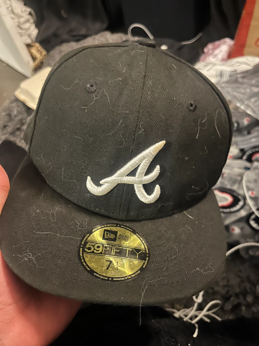 New Era Atlanta Braves 59Fifty fitted hat size 7 1/4