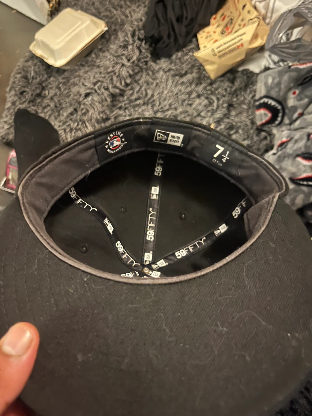 New Era Atlanta Braves 59Fifty fitted hat size 7 1/4 - photo 2