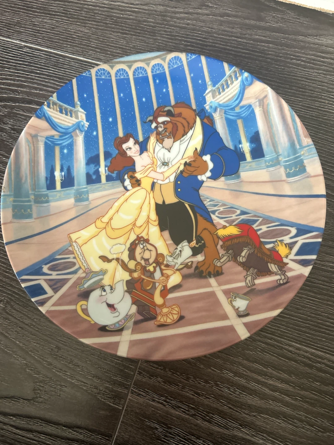 Edwin M. Knowles Beauty and the Beast Collector Plate