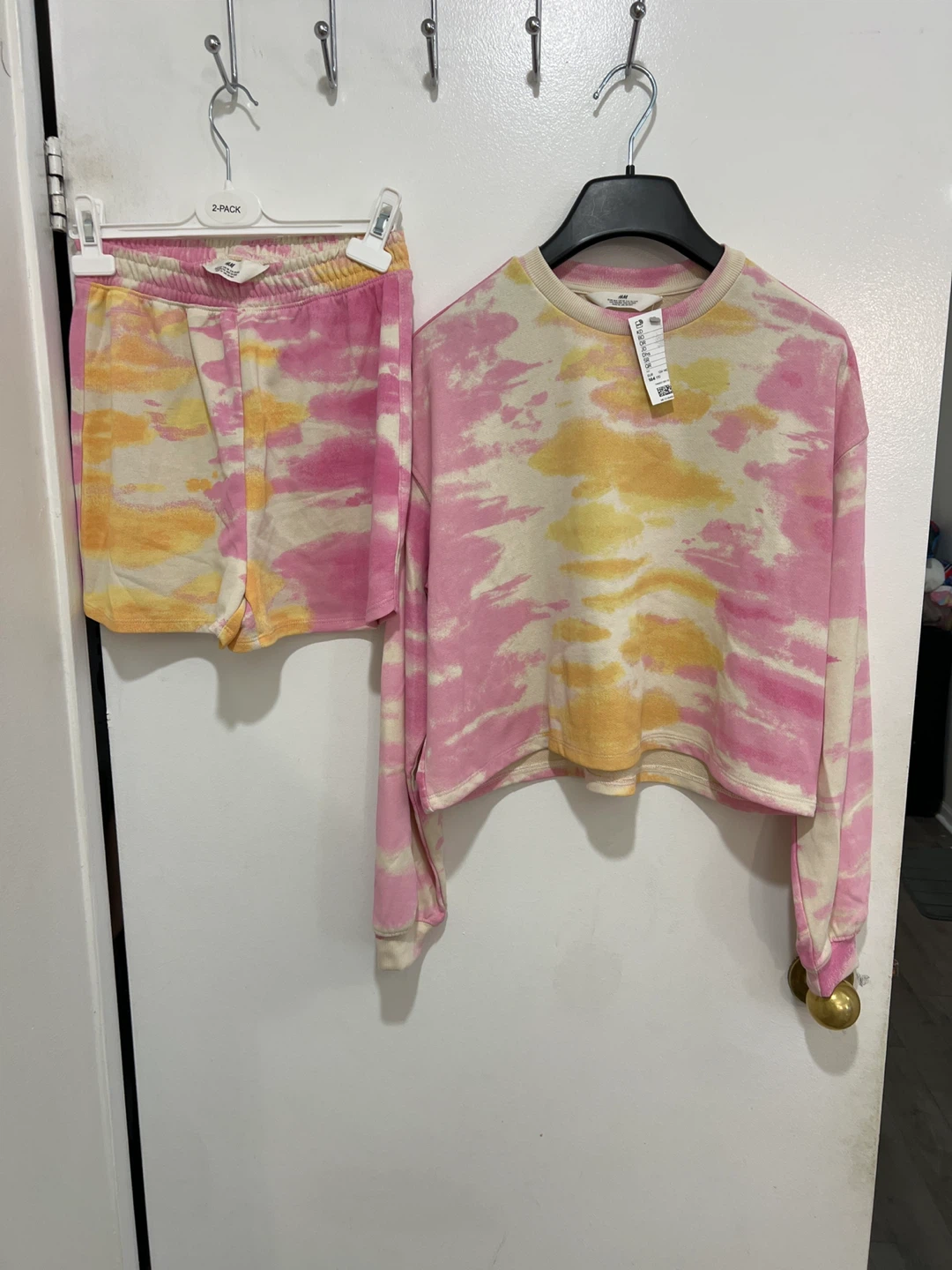 H&M Tie-Dye Lounge Set Size 13-14Y