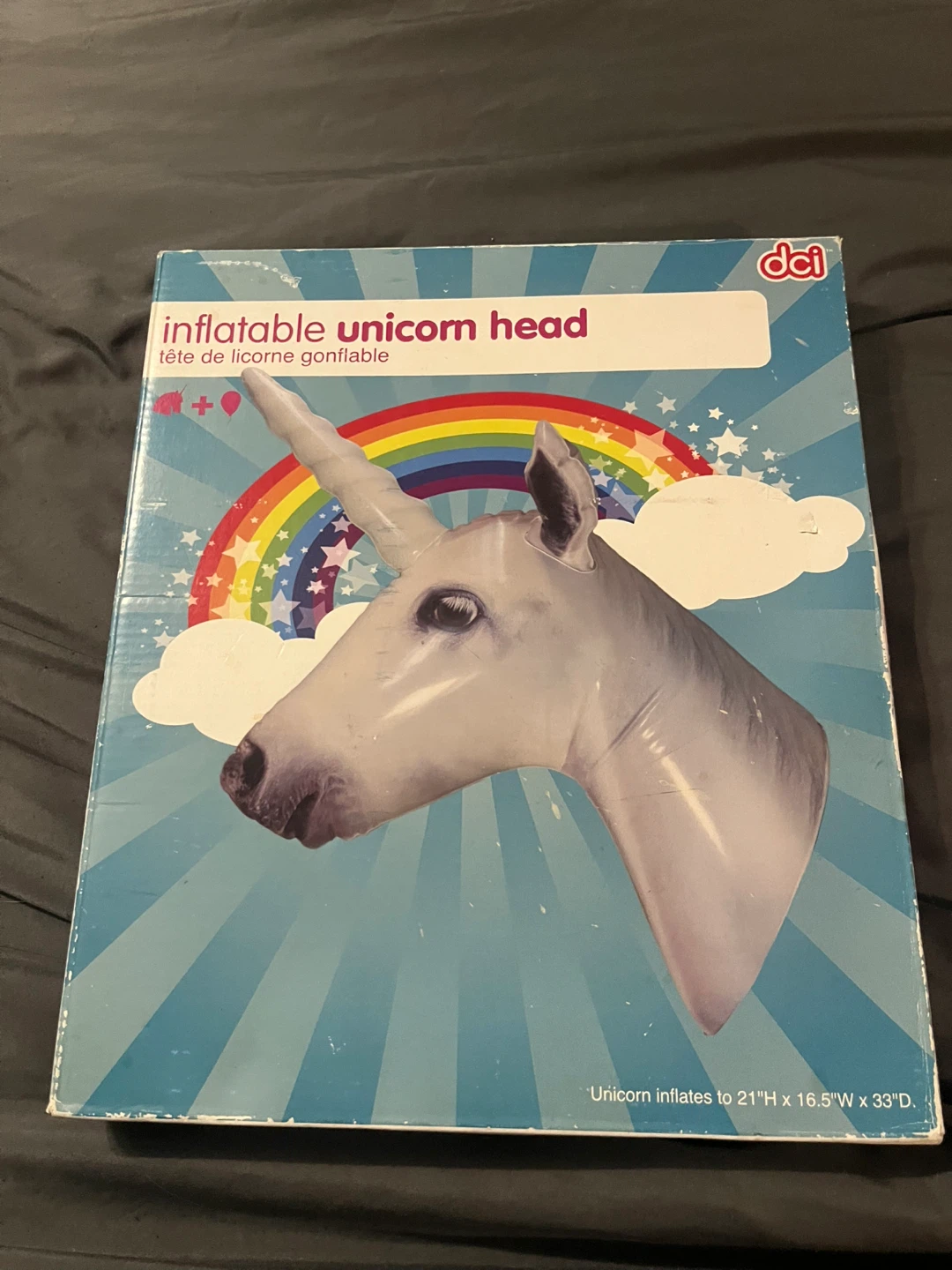 DCI Inflatable Unicorn Head