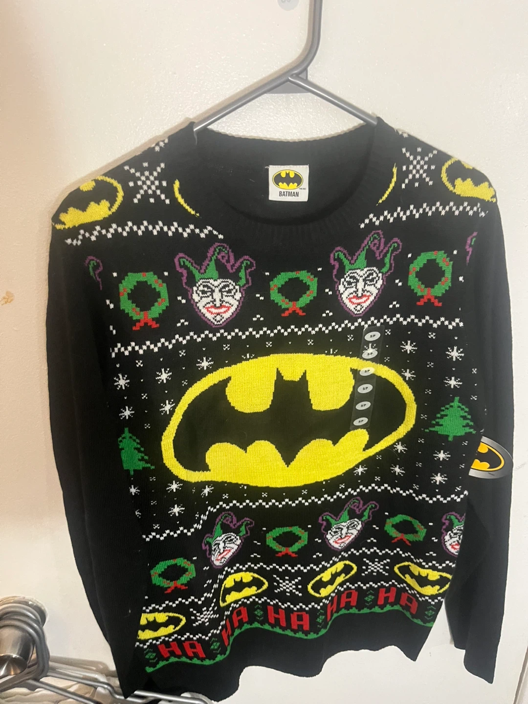 Batman Ugly Christmas Sweater - Small brand new