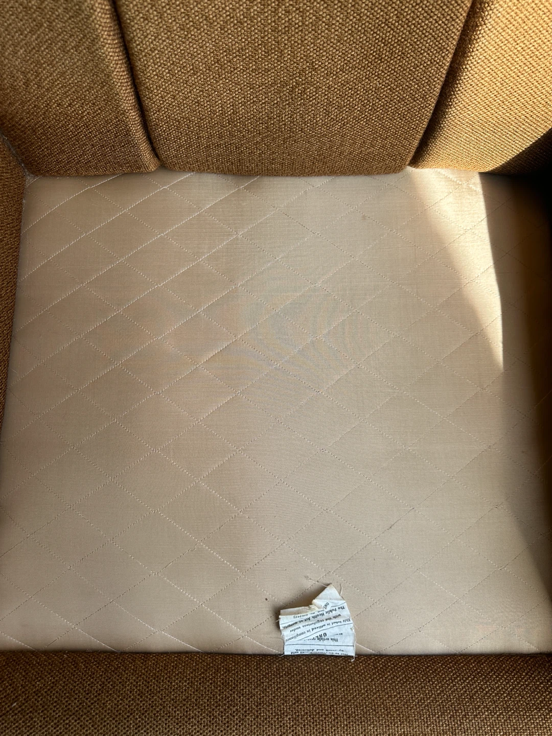 WOW! VINTAGE MCM TEAK ARM LOUNGE CHAIR MID CENTURY MODERN - photo 5