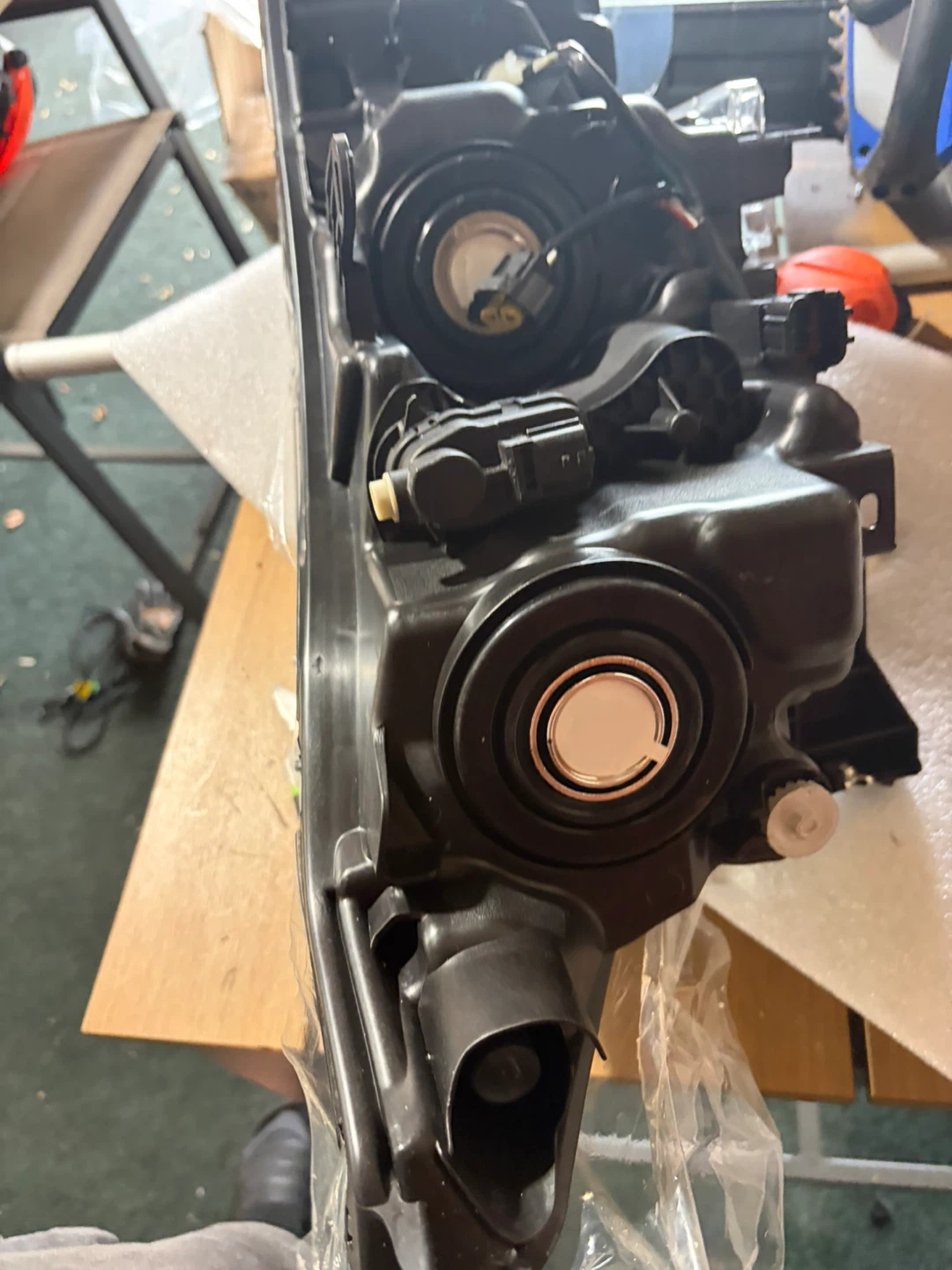 Luz de Nissan rogue sport