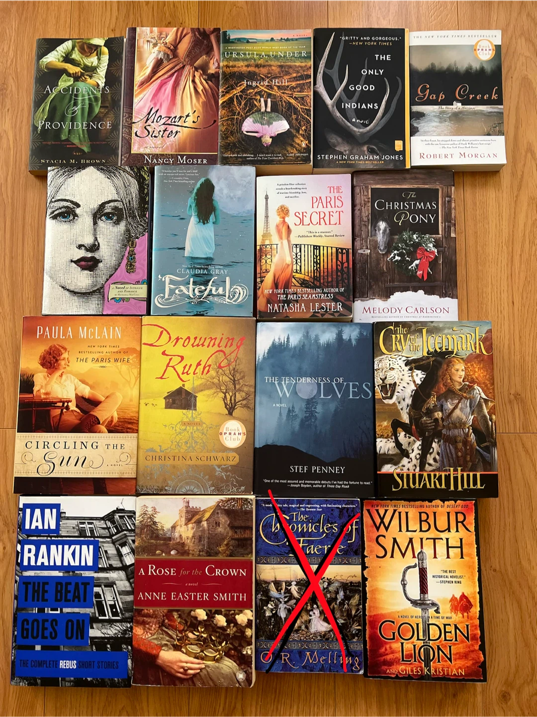 Historical, Romance and Mystery Novels (3 for $10!)
