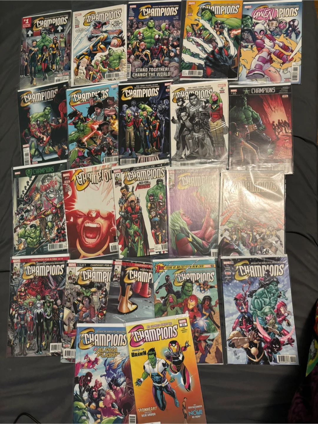 Marvel Champions Comic Book Collection