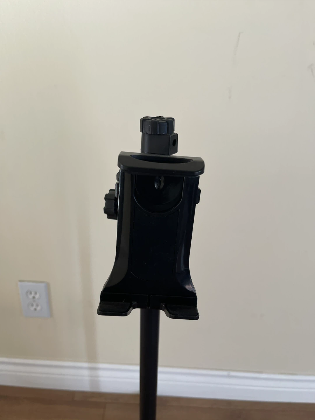 Adjustable Black Tripod Floor Stand for Tablet or Phone - photo 3