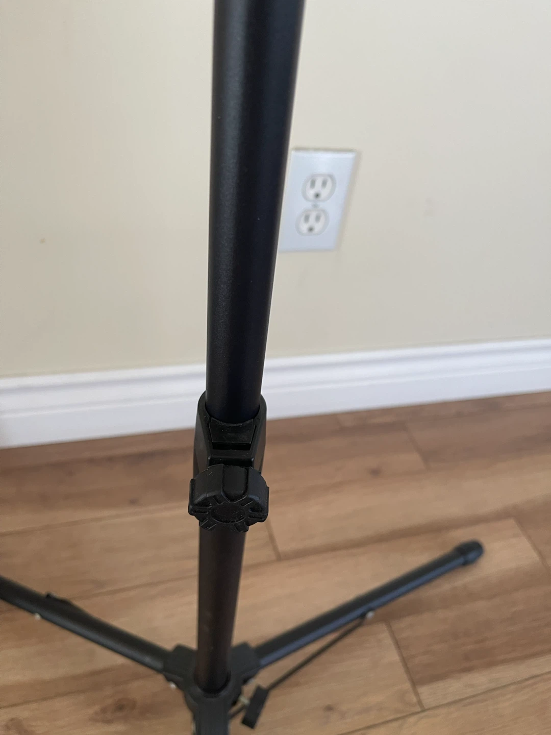 Adjustable Black Tripod Floor Stand for Tablet or Phone - photo 4