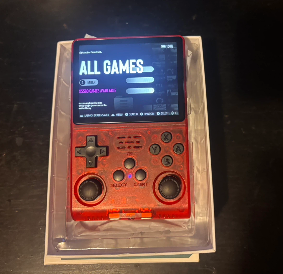 Palm Games R40S Pro Handheld Game Console - photo 4