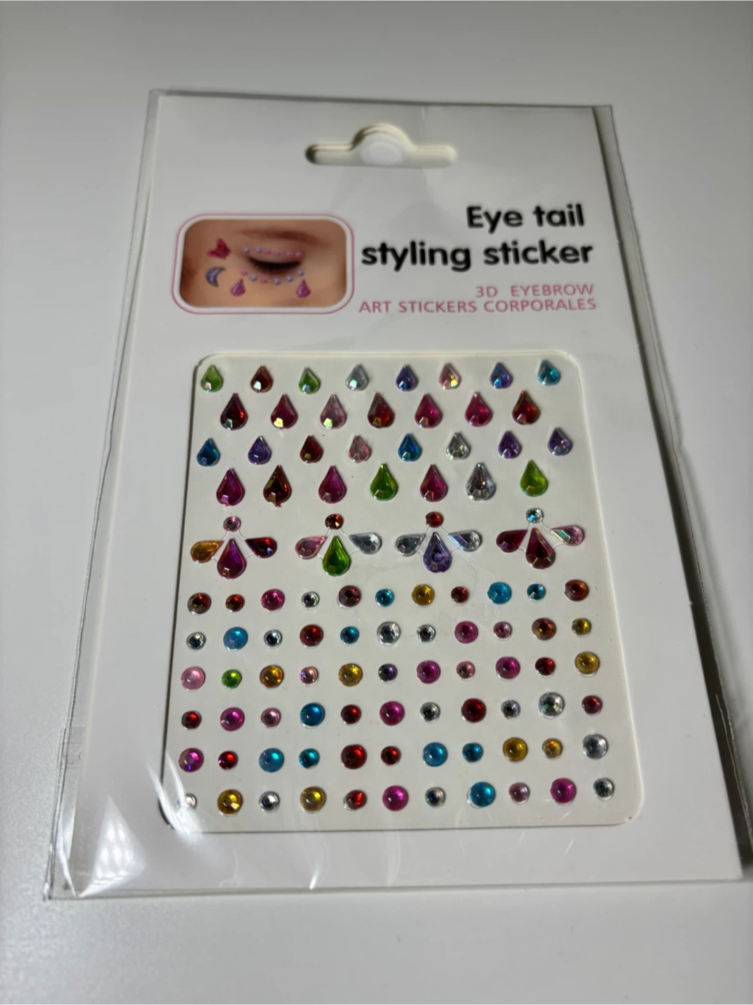 3D Eye Tail Styling Stickers Set - photo 2