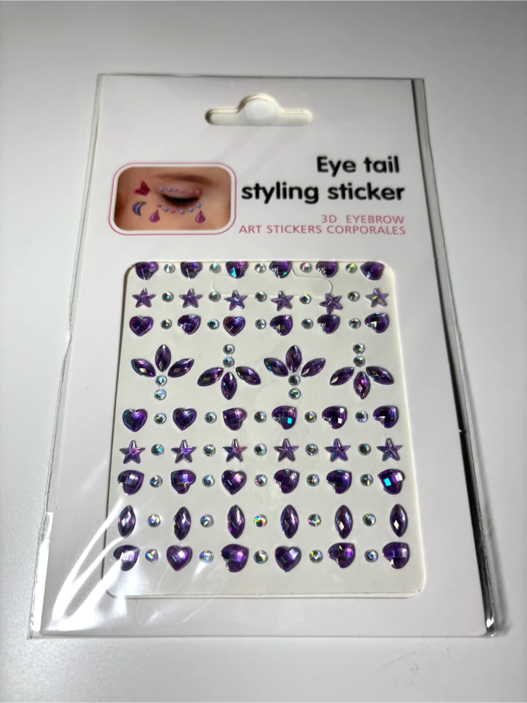3D Eye Tail Styling Stickers Set - photo 4