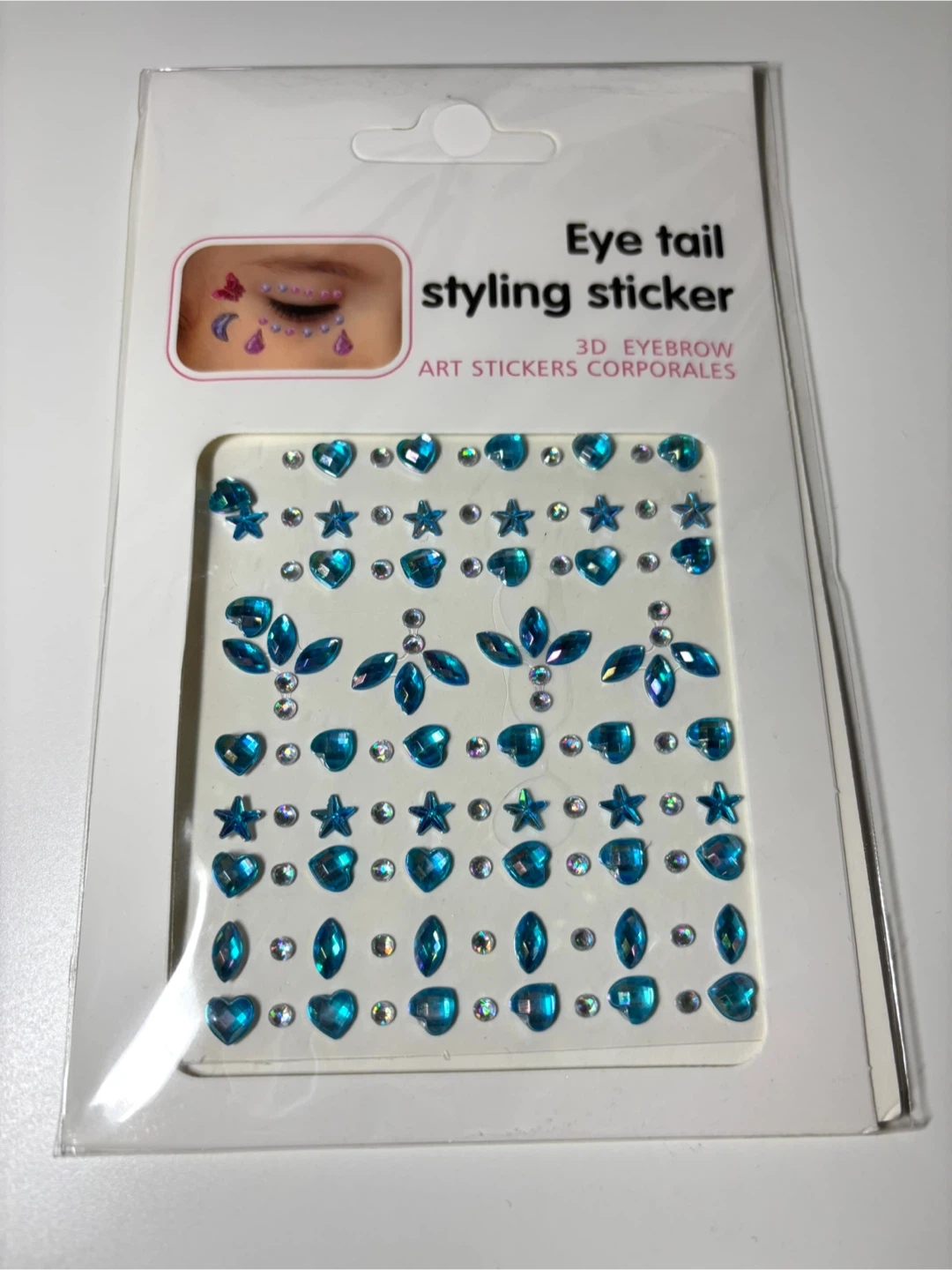 3D Eye Tail Styling Stickers Set - photo 5