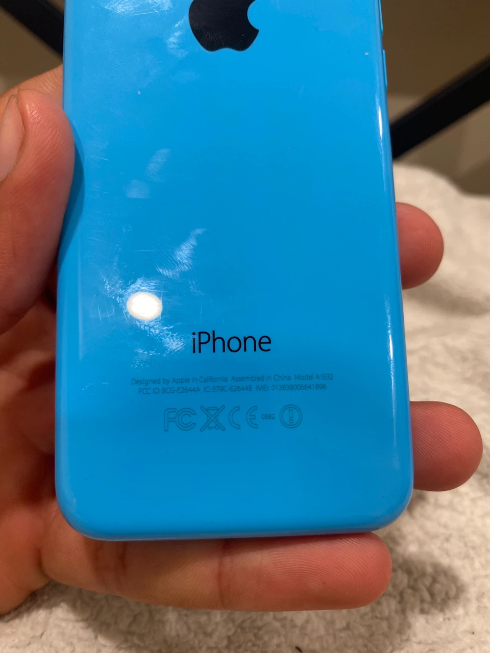 Blue Apple iPhone 5c - photo 5