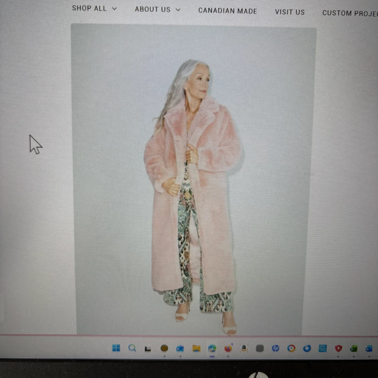 Hilary MacMillan Pink Faux Fur Coat - photo 5