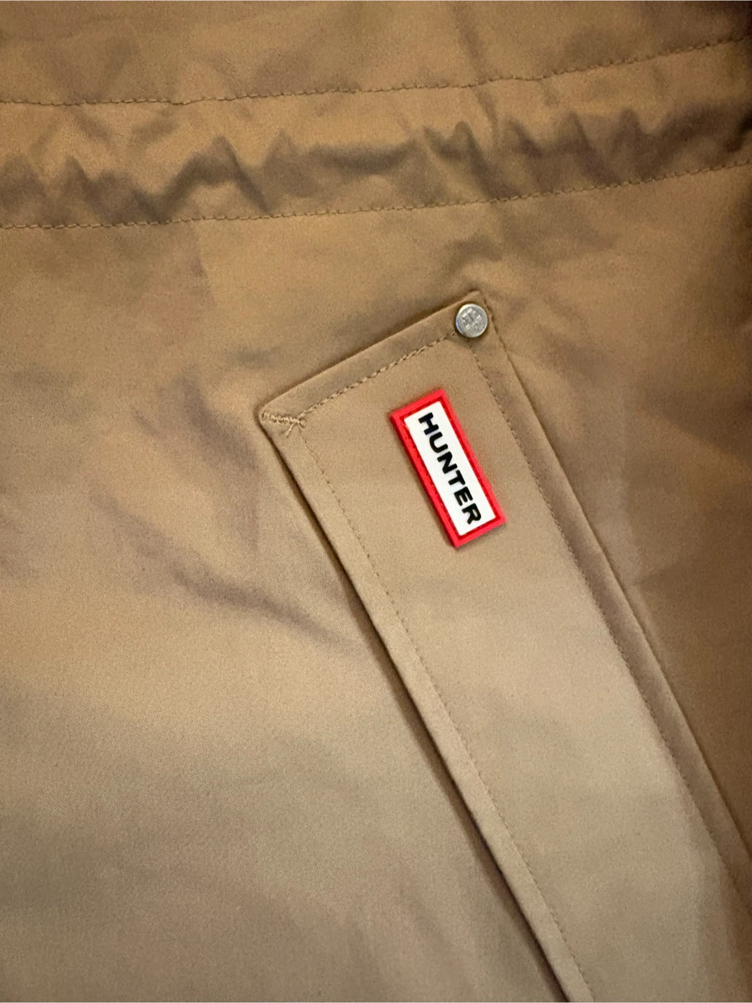 NEW with tags HUNTER Adela British Tan Rain Jacket! - photo 2