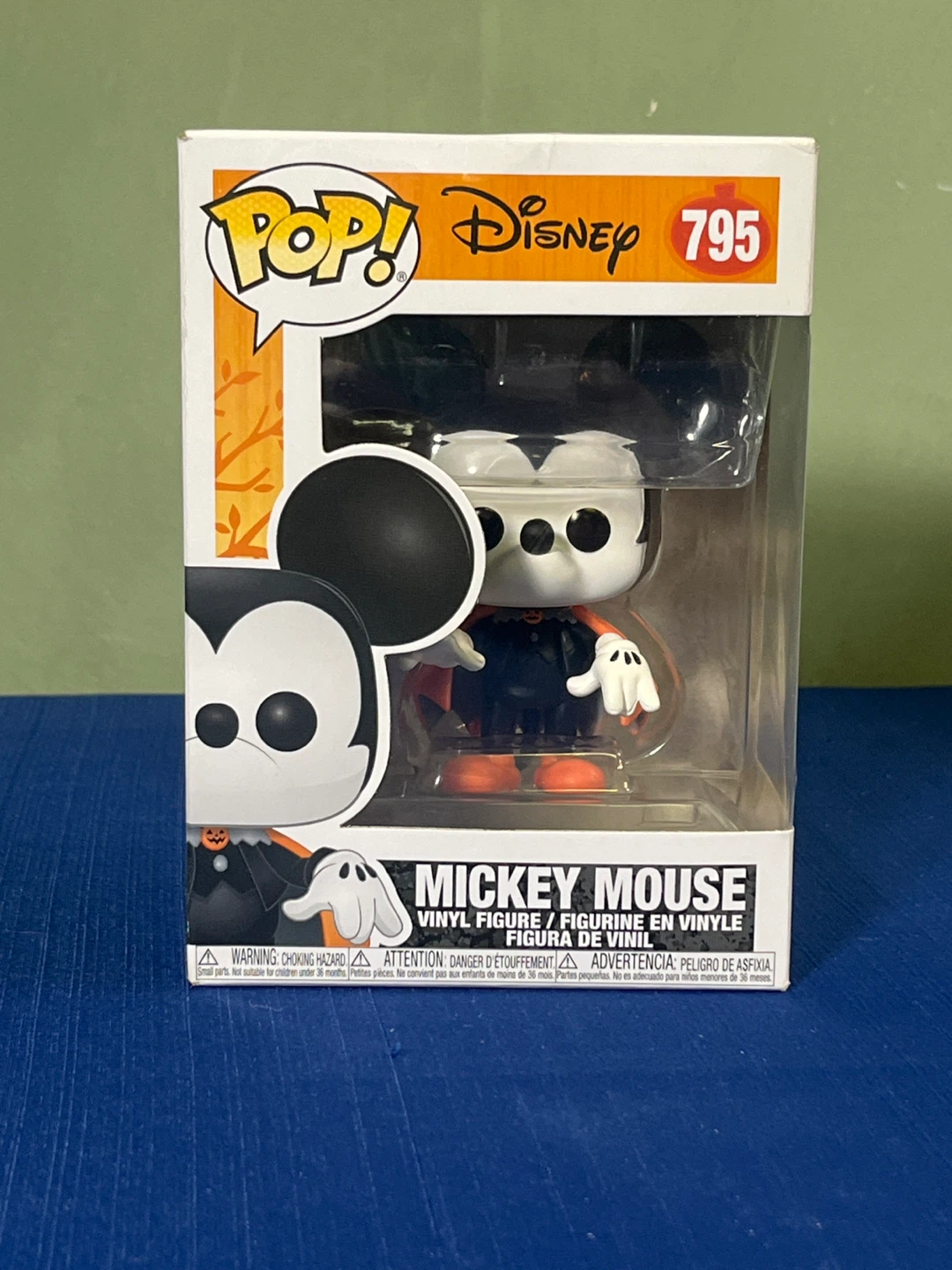 Retired Funko Pop Disney Halloween Spooky Mickey Mouse #795