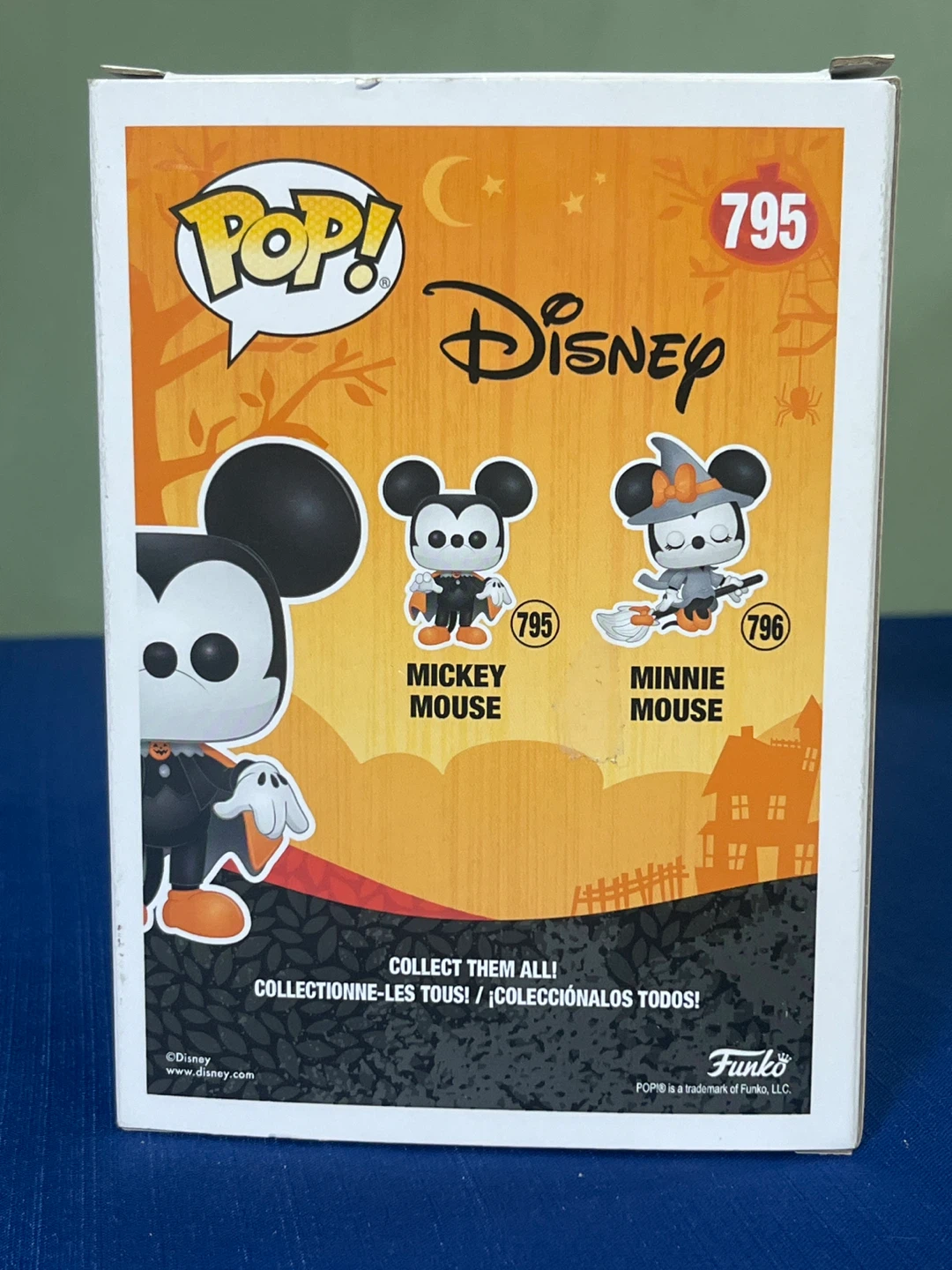 Retired Funko Pop Disney Halloween Spooky Mickey Mouse #795 - photo 3