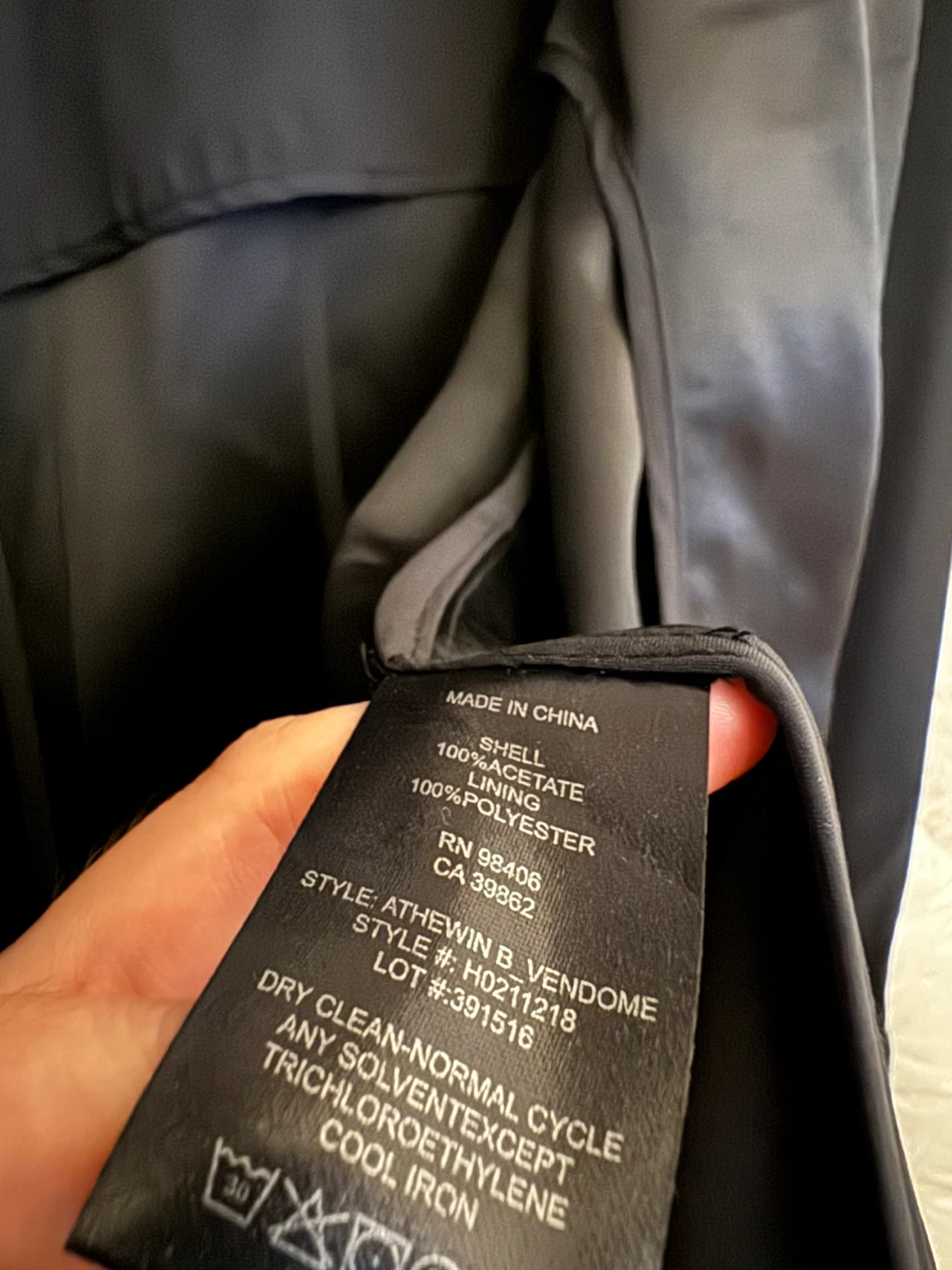 Theory Black Blazer Size M - photo 5