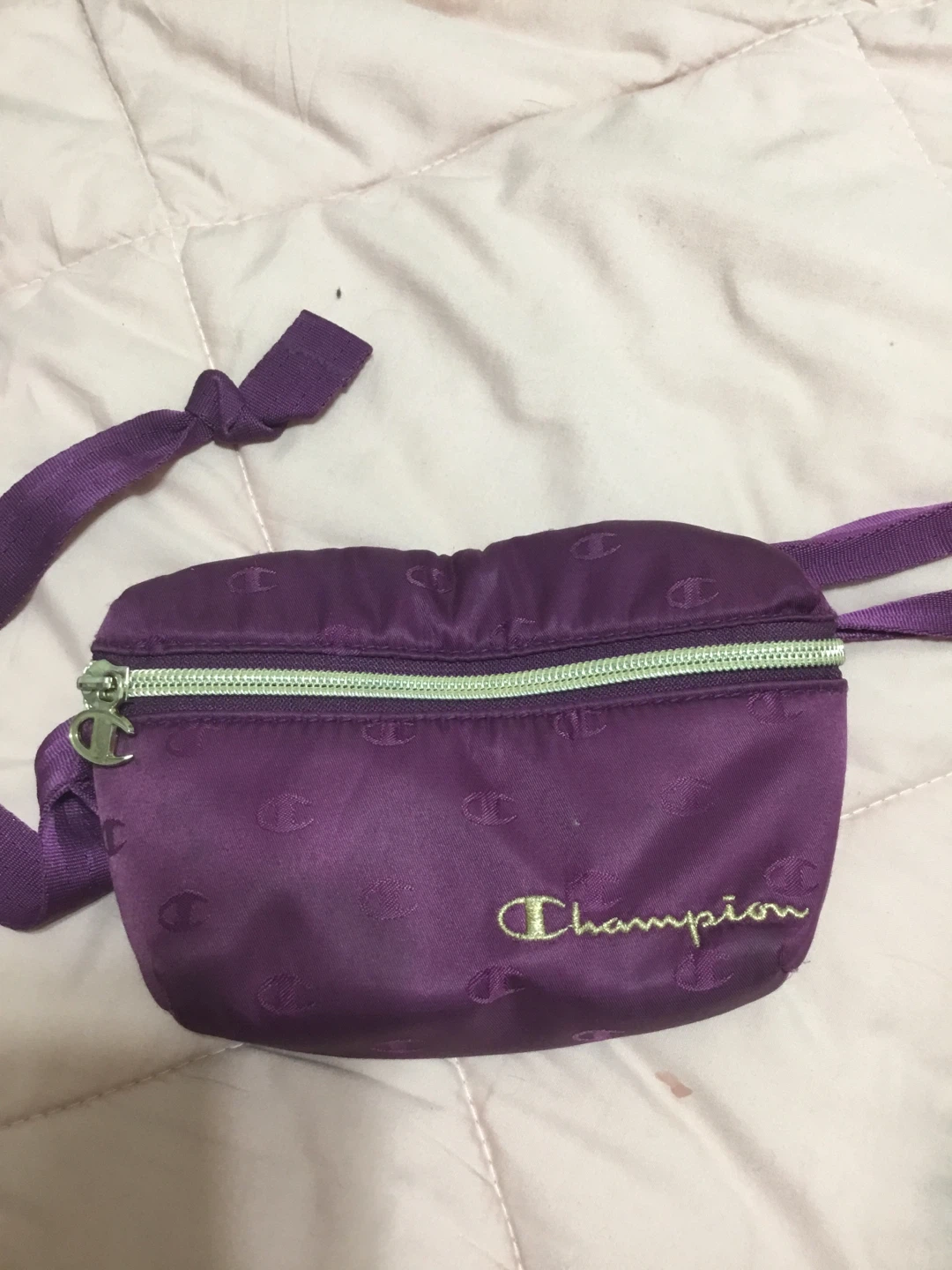 Champion Purple Waist Bag/Fanny Pack
