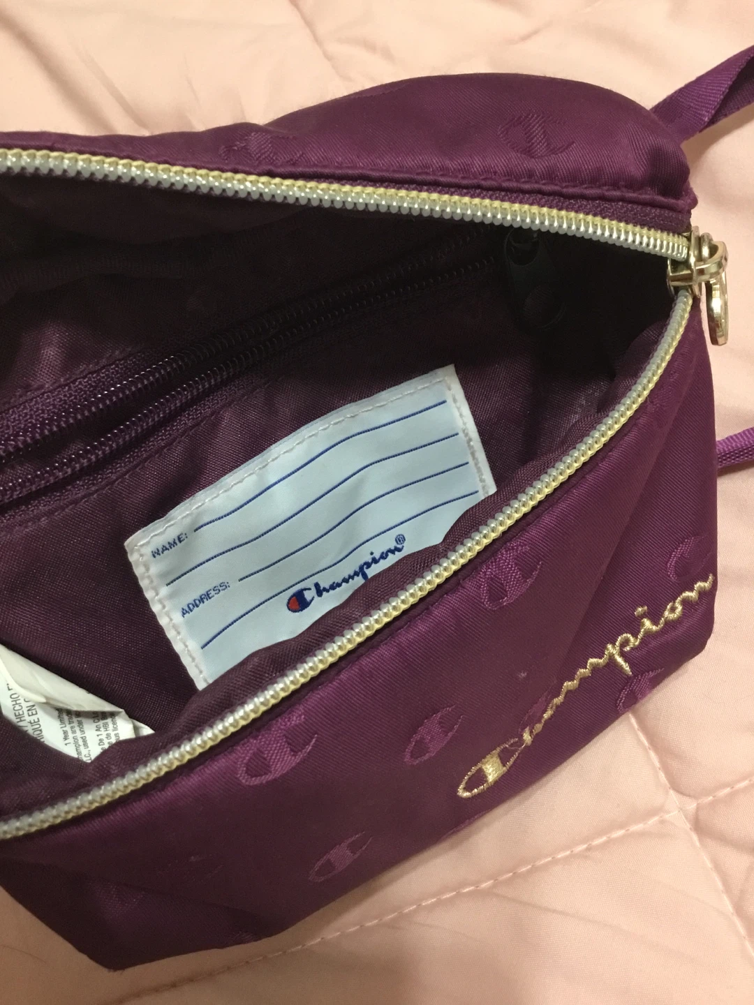 Champion Purple Waist Bag/Fanny Pack - photo 2