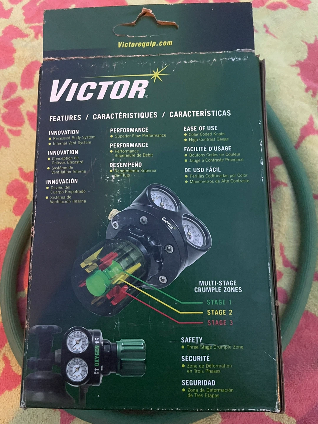 Victor Edge Series ESS3 Carbon Dioxide Pressure Regulator - photo 3