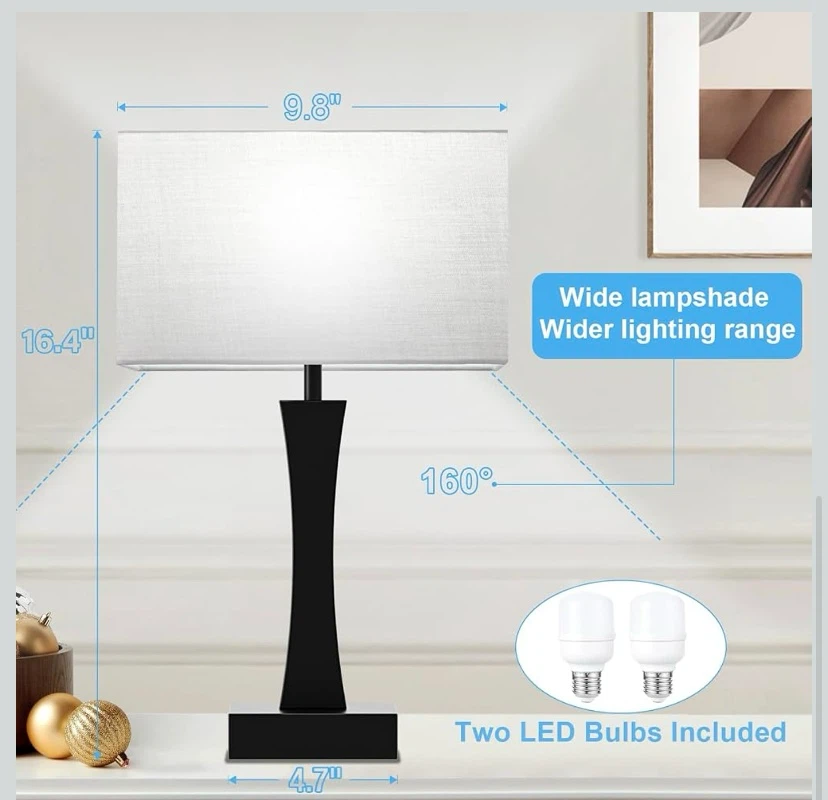 New Touch Control | 3 Way Dimmable Table Lamps - photo 4