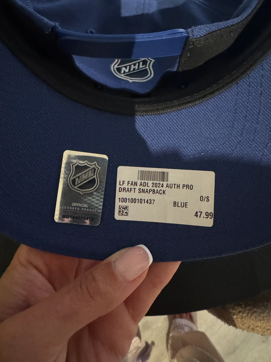 Fanatics Toronto Maple Leafs 2024 Draft Snapback - photo 2