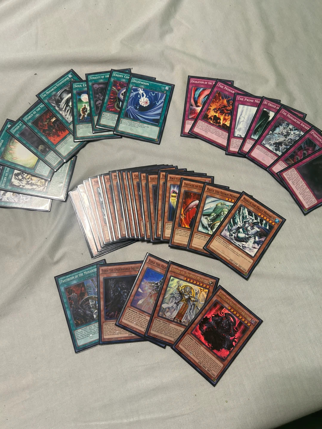 Yu-Gi-Oh! Monarch Deck Lot