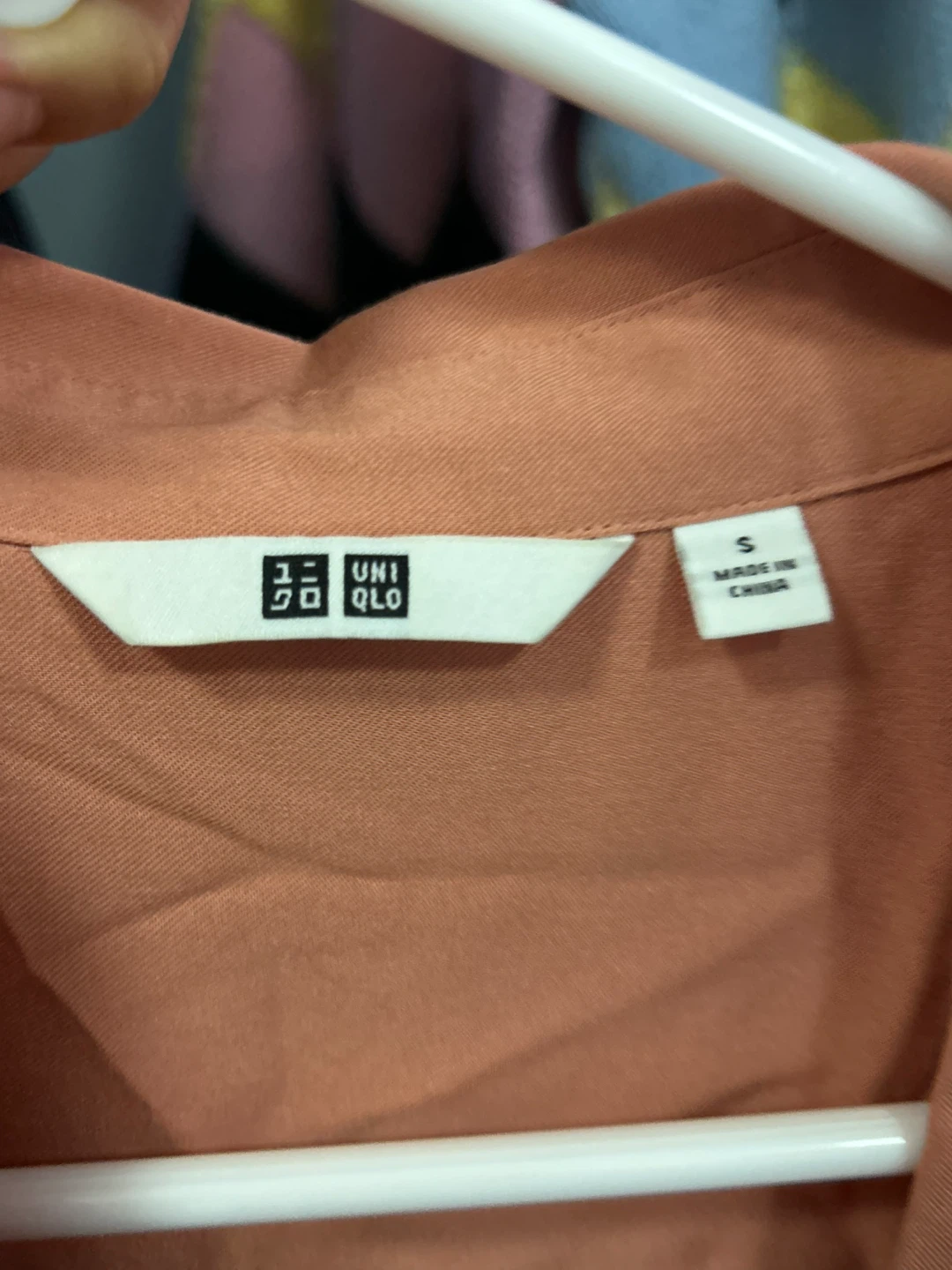 Uniqlo Pink Short Sleeve Button-Down Shirt - photo 3