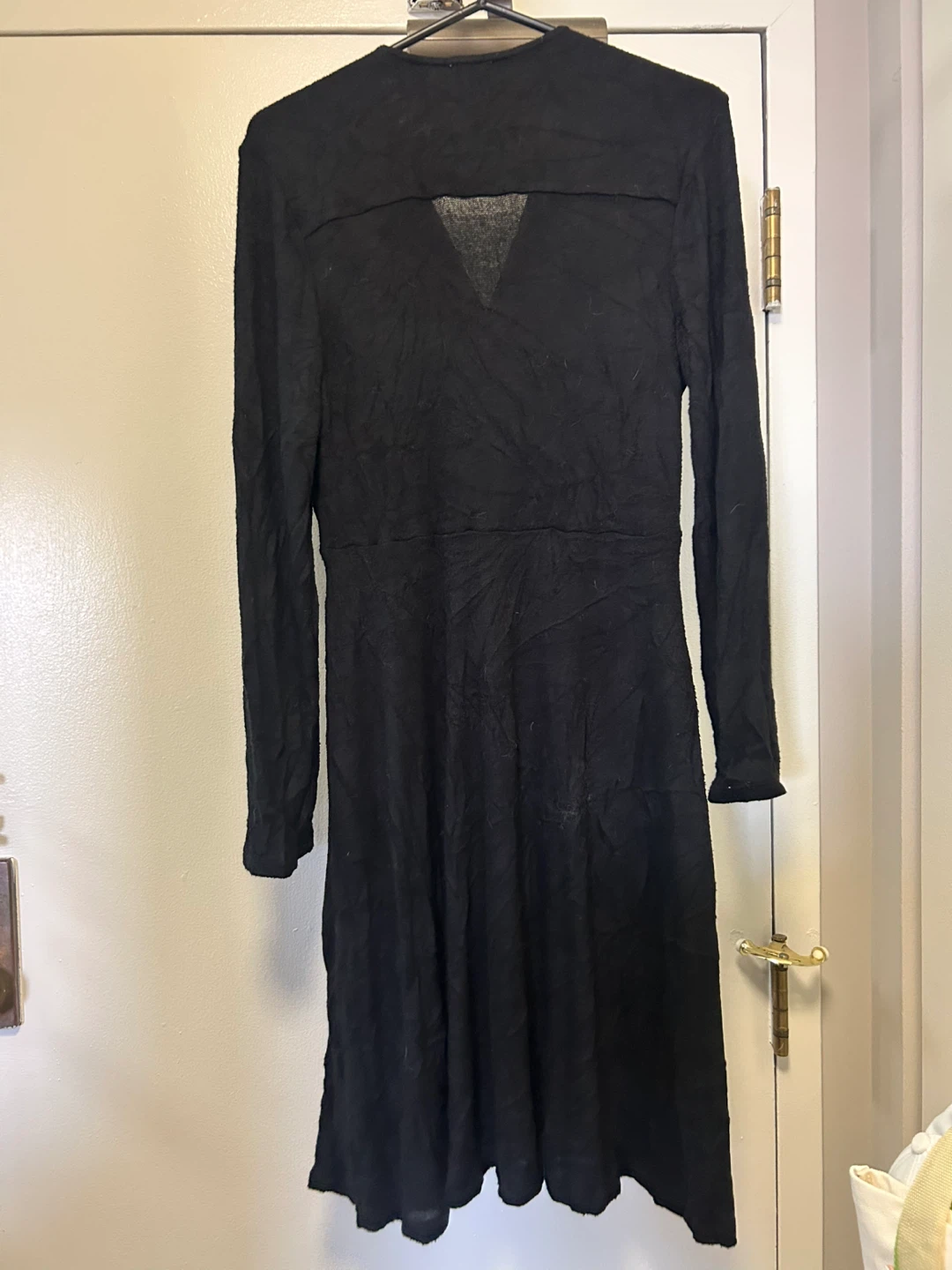 Black long sleeve dress - photo 2