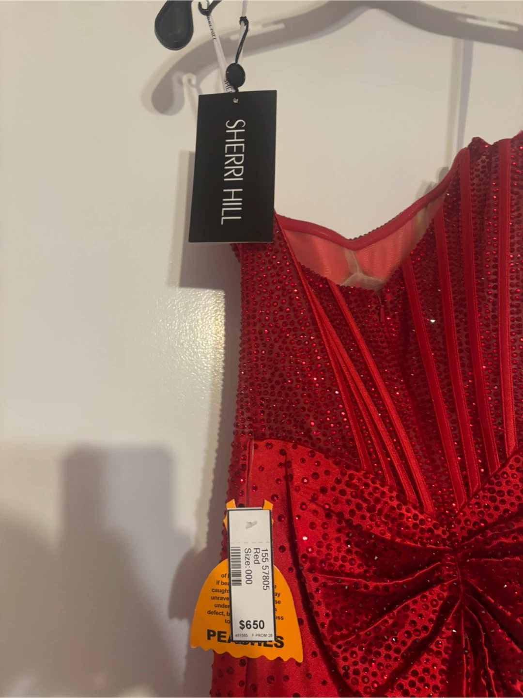 Sherri Hill Red Embellished Evening Gown - photo 2