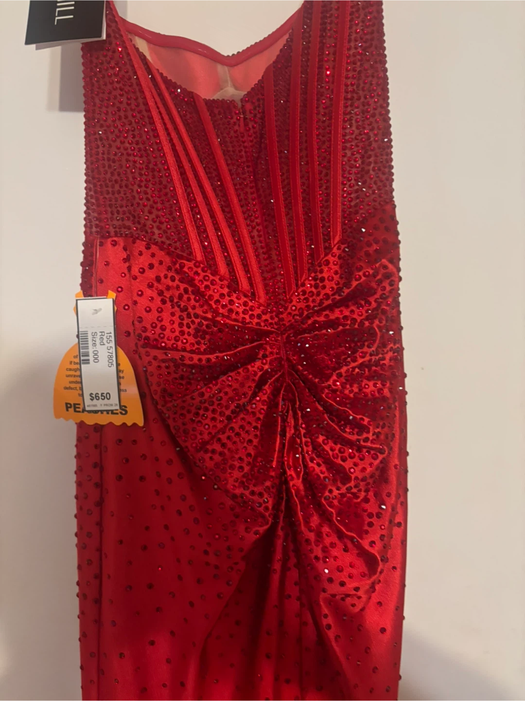 Sherri Hill Red Embellished Evening Gown - photo 3
