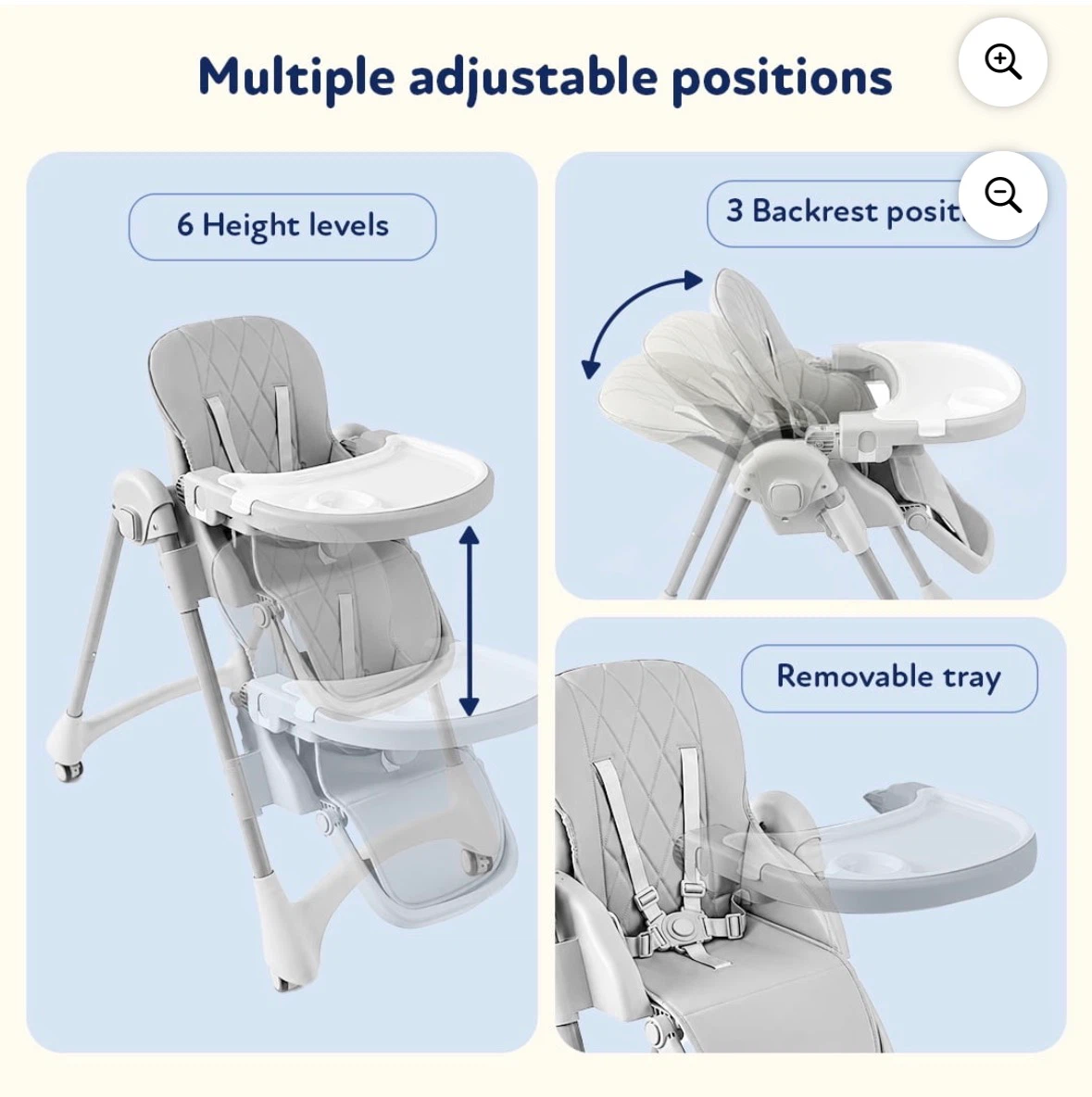 Graco adjustable high chair - photo 5